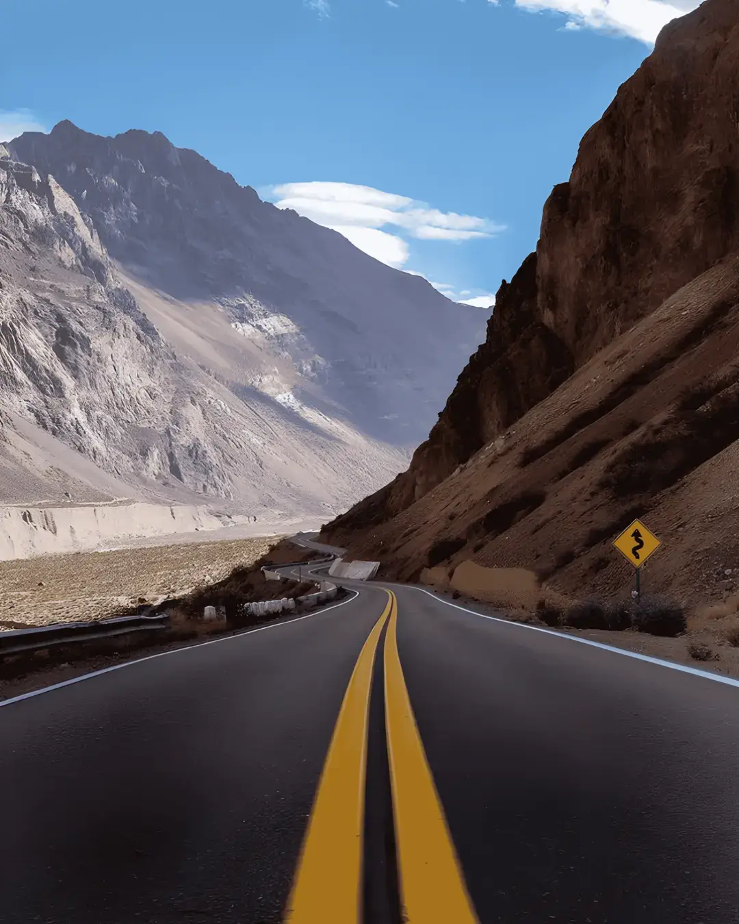 Riders enjoying a guided motorcycle tour in Argentina and Chile